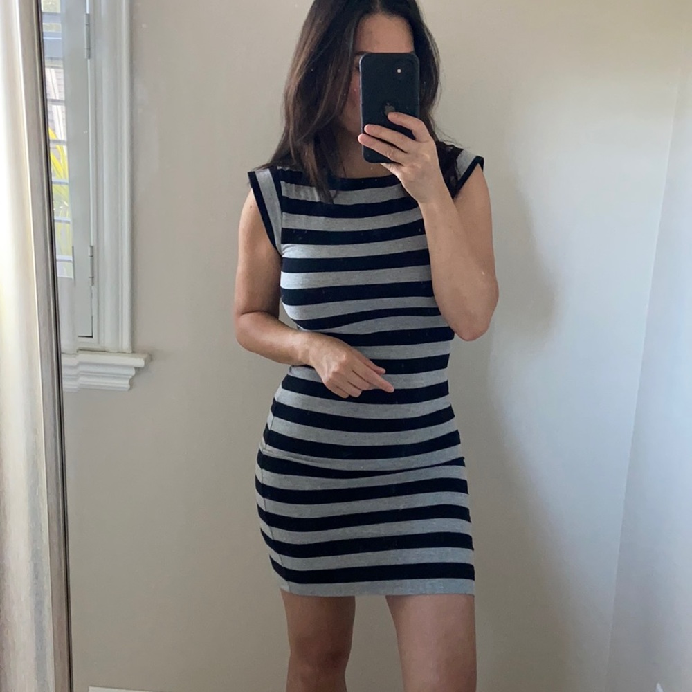 French Connection stripe dress